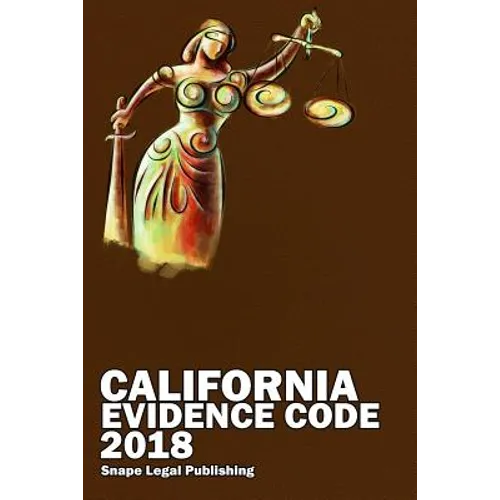 California Evidence Code 2018