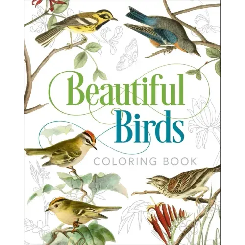 Beautiful Birds Coloring Book