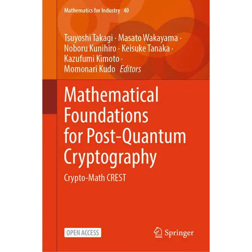 Mathematical Foundations for Post-Quantum Cryptography: Crypto-Math Crest - Hardcover