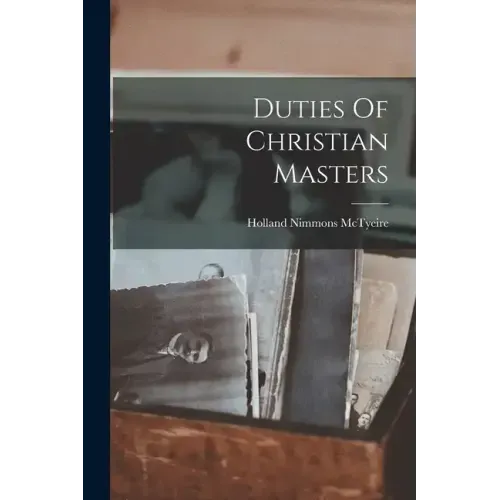 Duties Of Christian Masters