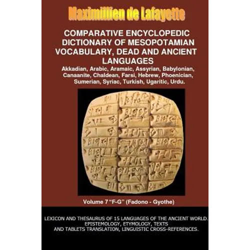 V7.Comparative Encyclopedic Dictionary of Mesopotamian Vocabulary Dead & Ancient Languages