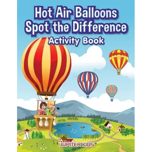 Hot Air Balloons Spot the Difference Activity Book