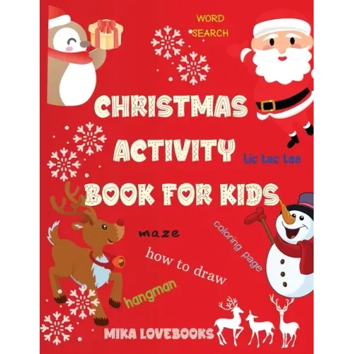 Christmas Activity Book for Kids: Christmas Activities for Kids, Christmas Activities Families.