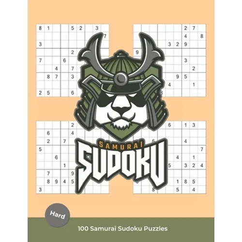 Samurai Sudoku Puzzles: Samurai Sudoku Puzzle Book - 100 Hard Puzzles (Vol. 3)