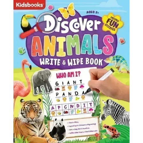 Discover Animals Activity Book