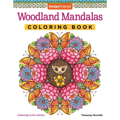 Woodland Mandalas Coloring Book