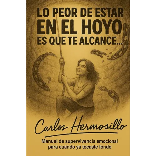 Lo peor de estar en El HOYO es que te alcance: Manual de supervivencia emocional para cuando ya tocaste fondo