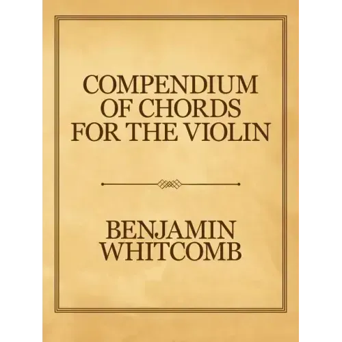 Compendium of Chords for the Violin