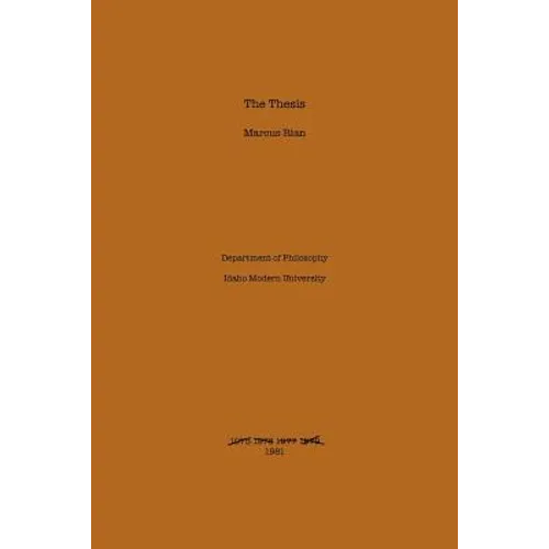 The Thesis: Adventures in Academia
