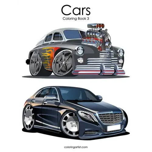 Cars Coloring Book 3