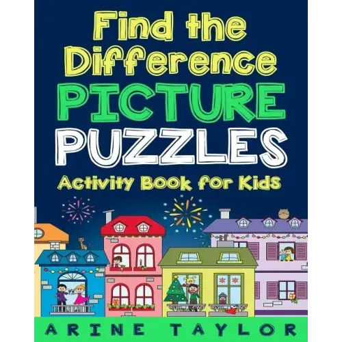 Find the Difference Picture Puzzles: Activity Book for Kids