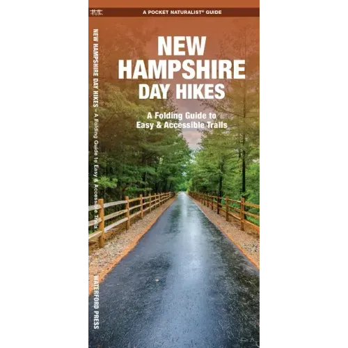 New Hampshire Day Hikes: A Folding Pocket Guide to Gear, Planning & Useful Tips