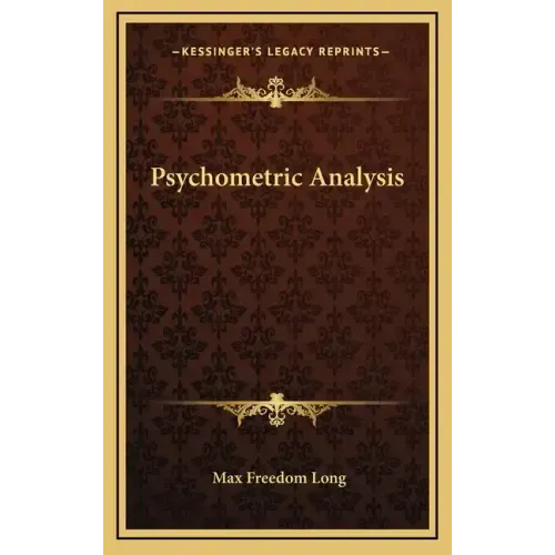 Psychometric Analysis