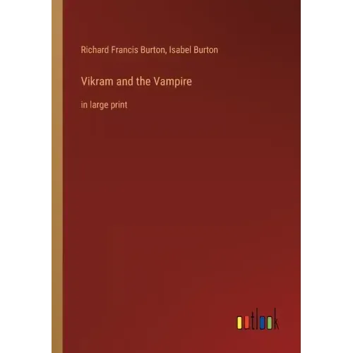 Vikram and the Vampire: in large print