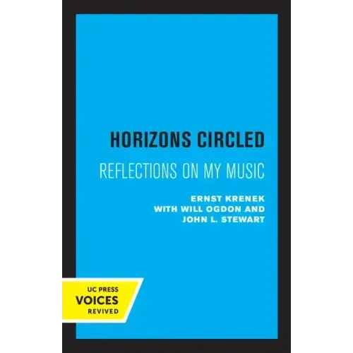 Horizons Circled: Reflections on My Music