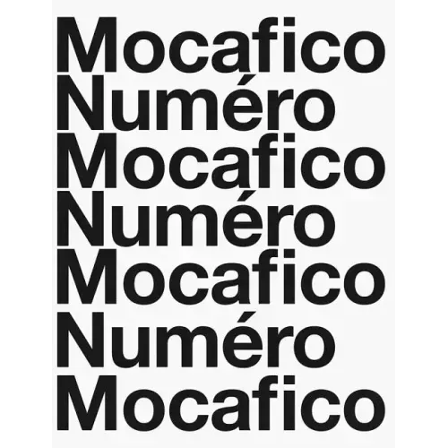 Guido Mocafico: Mocafico Numéro