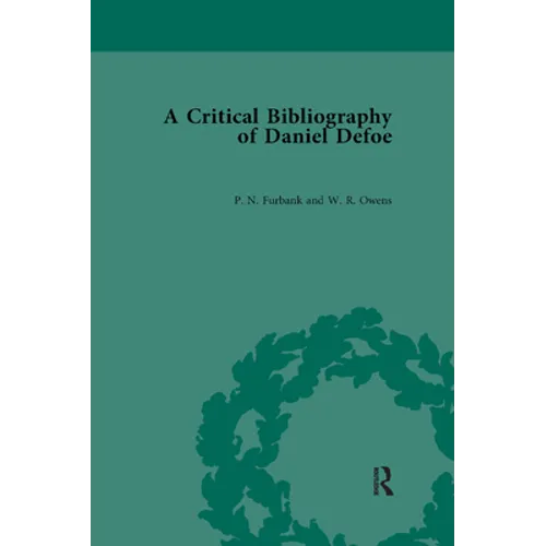 A Critical Bibliography of Daniel Defoe