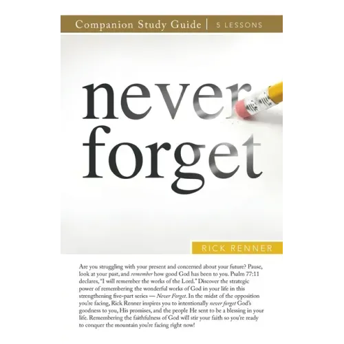 Never Forget Study Guide