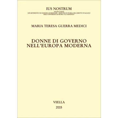Donne Di Governo Nell'europa Moderna