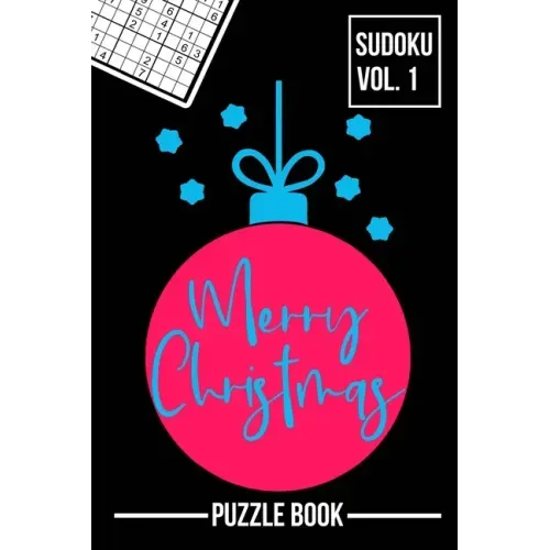 Merry Christmas Lights Sudoku Xmas Snowflake Puzzle Book Volume 1: 200 Challenging Puzzles