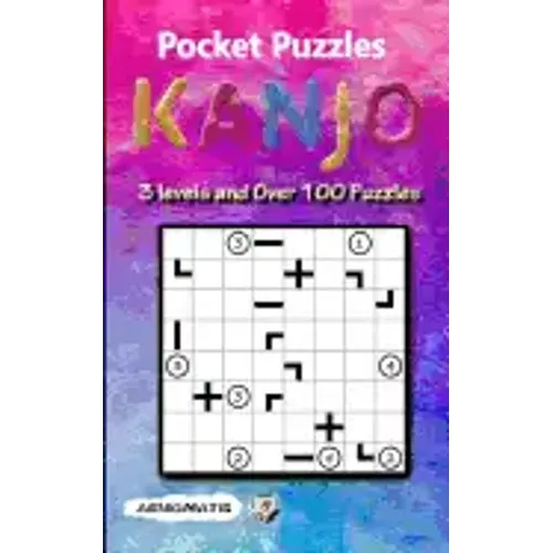 Pocket Puzzles Kanjo: 3 Levels: Easy, Medium and Hard