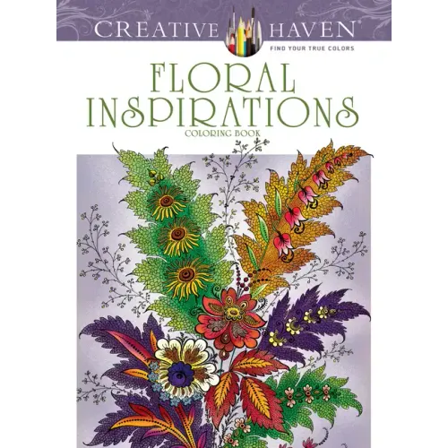 Creative Haven Floral Inspirations Coloring Book