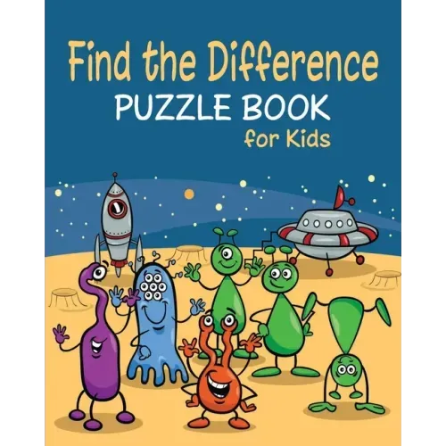 Find the Difference Puzzle Book for Kids: Spot the Differences Between Two Pictures