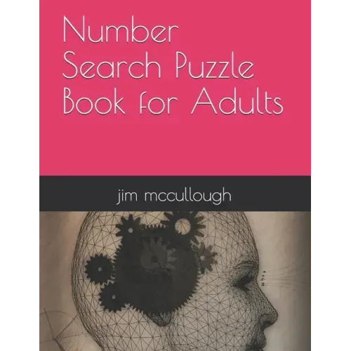 Number Search Puzzle Book for Adults