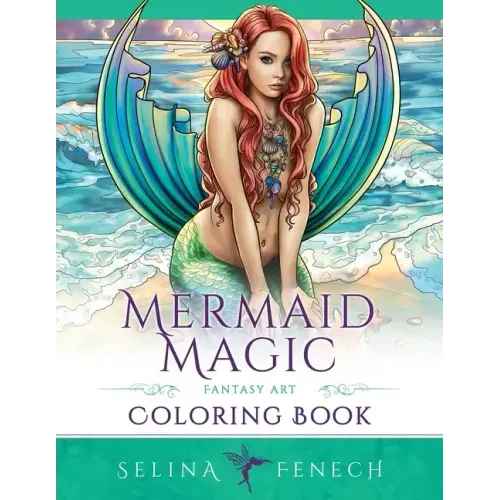 Mermaid Magic Fantasy Art Coloring Book: Coloring for Grown Ups