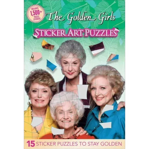 Golden Girls Sticker Art Puzzles