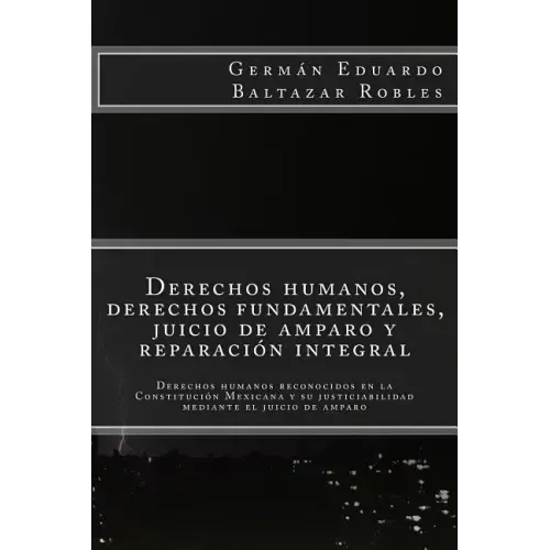 Derechos humanos, derechos fundamentales, juicio de amparo y reparación integral: Derechos humanos reconocidos en la Constitución Mexicana y su justic