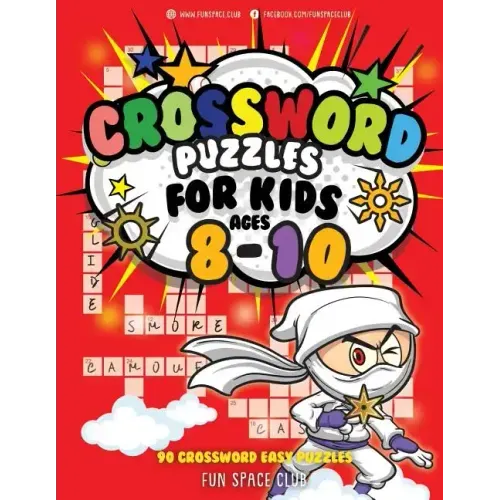 Crossword Puzzles for Kids Ages 8-10: 90 Crossword Easy Puzzle Books