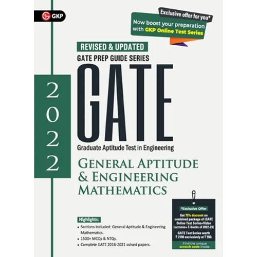 Gate 2022 General Aptitude & Engineering Mathematics Guide