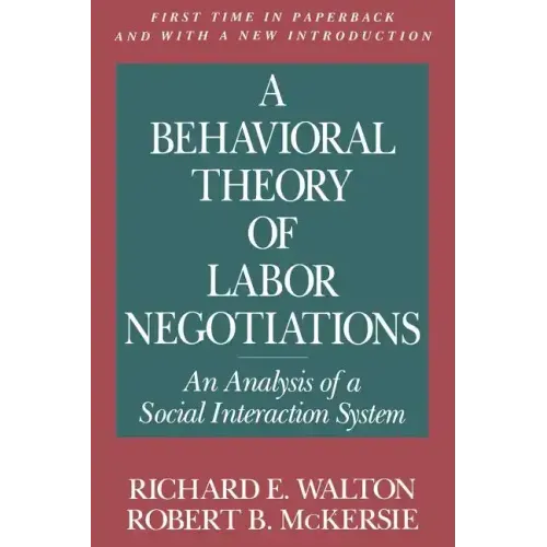 A Behavioral Theory of Labor Negotiations: The Ottoman Route to State Centralization