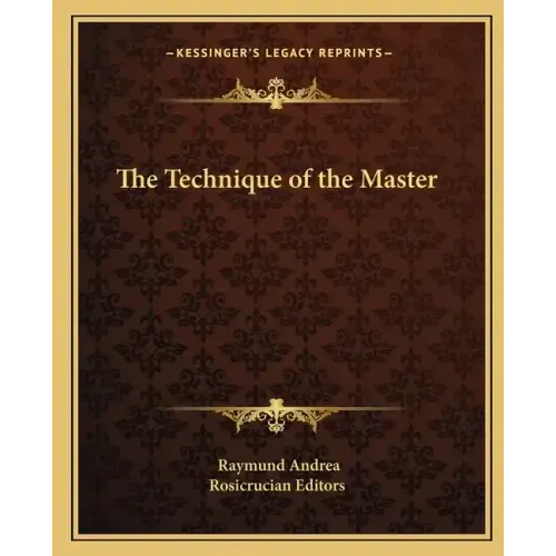The Technique of the Master