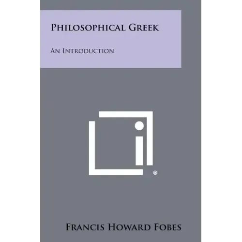 Philosophical Greek: An Introduction