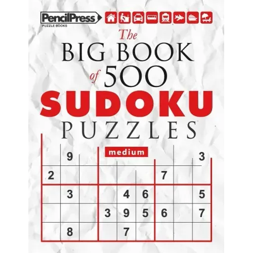 The Big Book of 500 Sudoku Puzzles Expert (with answers)