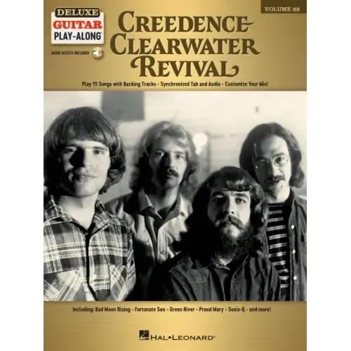 Creedence Clearwater Revival - Deluxe Guitar Play-Along Vol. 23: Book/Online Audio