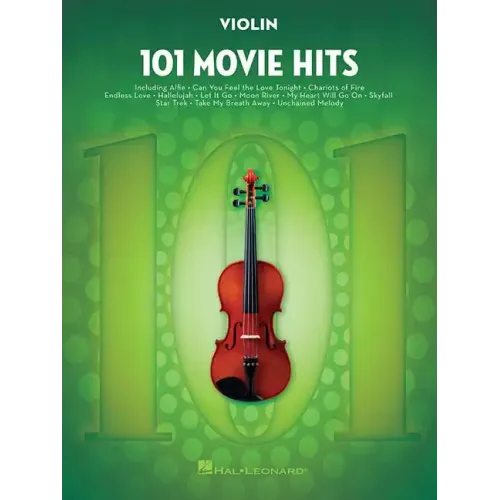 101 Movie Hits for Violin