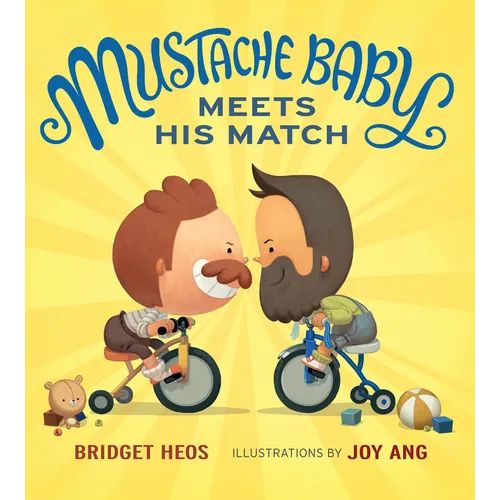 Mustache Baby Meets His Match