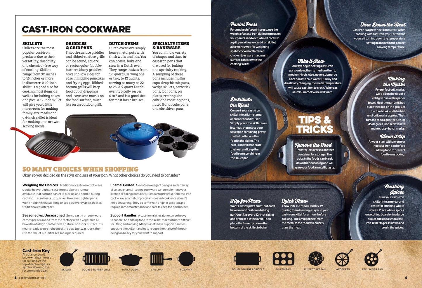 Cooking with Cast Iron - Savor the Season, 60+ Delicious Homestyle Recipes
