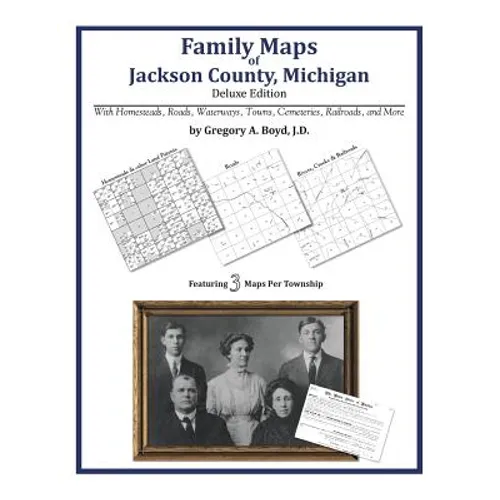 Family Maps of Jackson County, Michigan