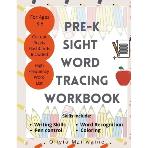 Pre-K Dolch Sight Word Tracing