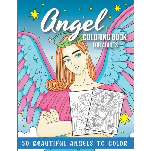 Angel Coloring Book for Adults: 30 Beautiful Angels to Color