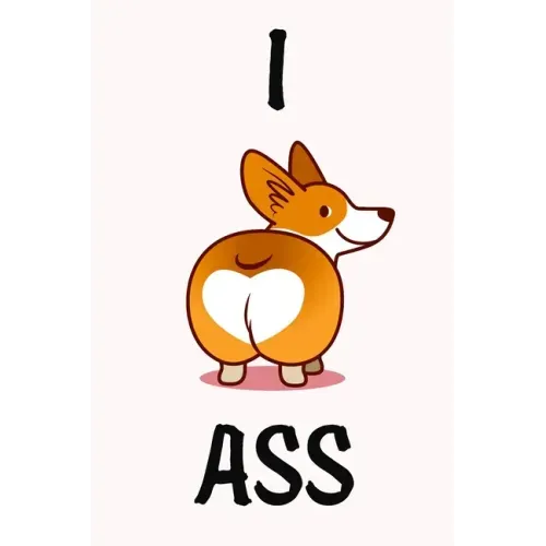 I Ass: Funny valentine gift password keeper for couples lovers friends families girlfriends boyfriends and besties - perfect