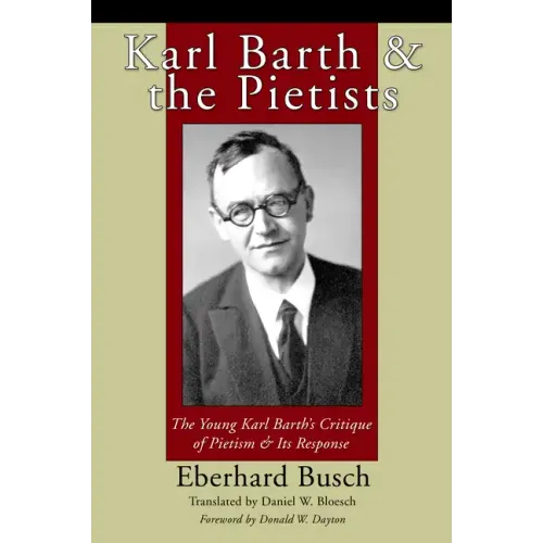 Karl Barth and the Pietists