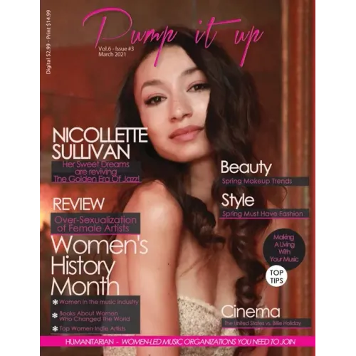 Pump it up Magazine - Nicollette Sullivan - Women's History Month Edition