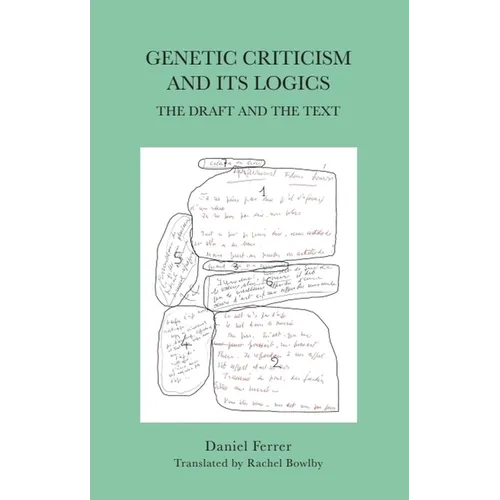 Genetic Criticism and Its Logics: The Draft and the Text