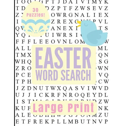 Easter Large Print Word Search