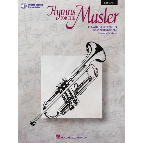 Hymns for the Master - Trumpet (Book/Online Audio)